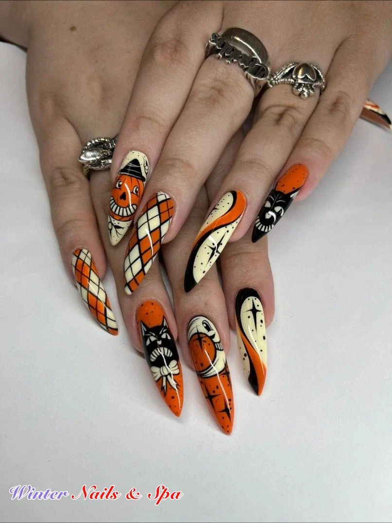 Halloween Nail Art Oct 9 2026